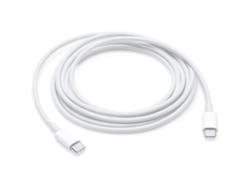 Cable De Carga Usb-c De 2 M Para Apple Ipad Mac, Carga Rápida De 60 W, Cable De Datos Cc Blanco