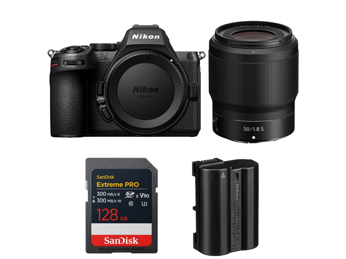 Nikon Z5 Ii + 50mm F/1.8 S + 1 Sandisk 128gb Extreme Pro Uhs-ii Sdxc + Nikon En-el15c + Ebook “20 Consejos Para Fotos Que Impactan”