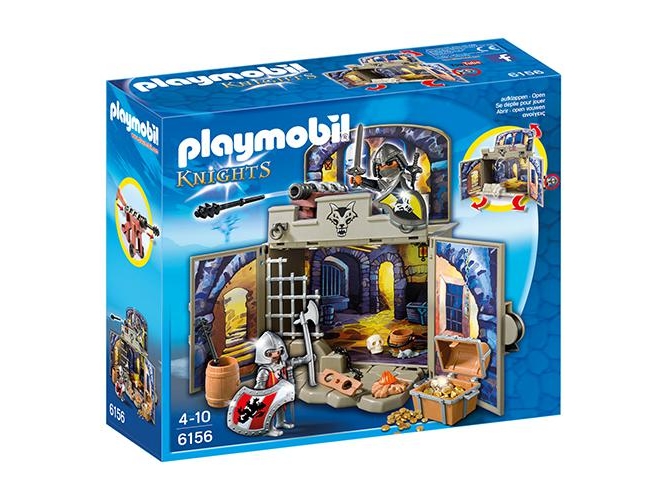 PLAYMOBIL Knights - Cofre caballeros tesoro
