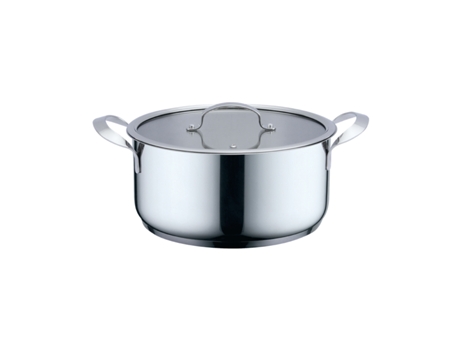 Olla de Acero Inoxidable HAEGER Inox Pot 24H - Diámetro 24 cm
