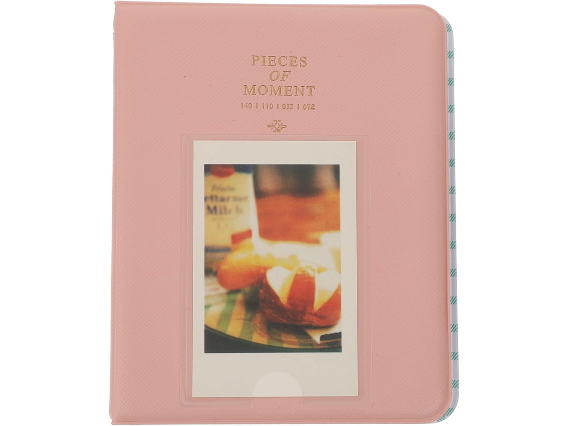 Álbum Fotos Páginas Pvc Ligero Efecto Decorativo Insertable Cumpleaños Bodas Rosa Mini