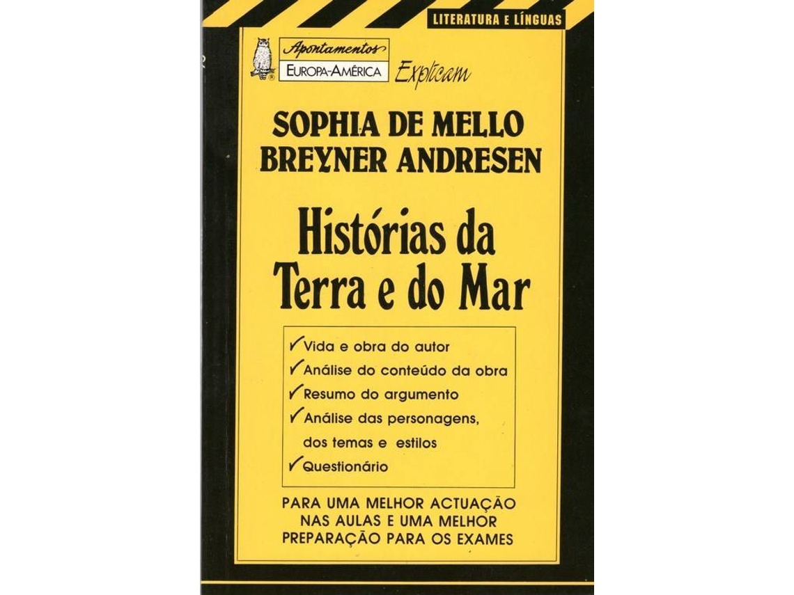 Libro Histórias Da Terra E Do Mar-Apontam de Sophia Mbreyner Andresen (Portugués)