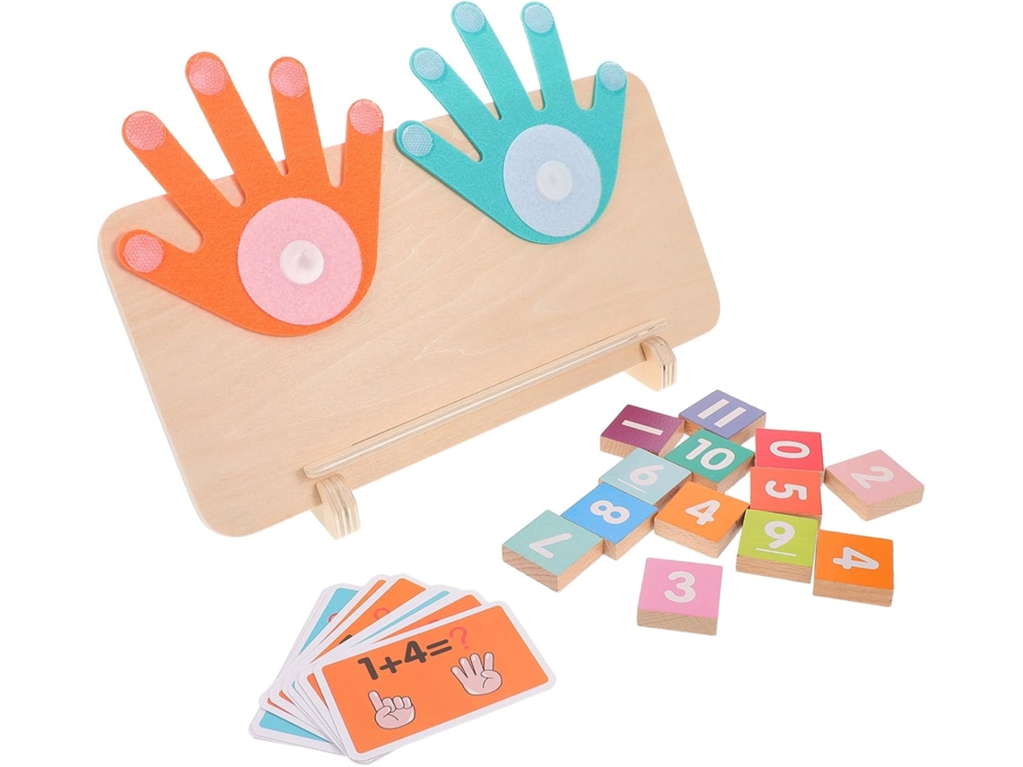1 Set de juguetes educativos Montessori para contar y matemáticas - Herramienta para el aprendizaje en la primera infancia - CHABERLU
