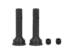 Ymsl 2 Piezas Ejes Cvd De Acero Para Rc, Diámetro 8mm, Longitud 44.5mm, Para Arrma 1/7 1/8 Negro Hxl