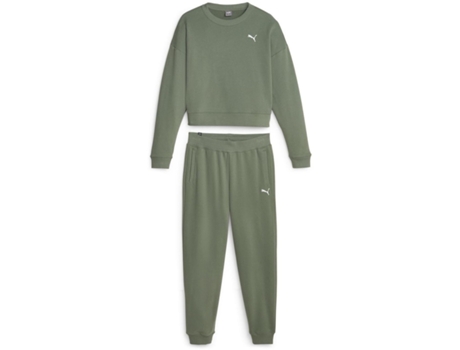 Chándale de Mujer para Fitness PUMA Chándal Loungewear Tr Verde (shoes//eu/XL)