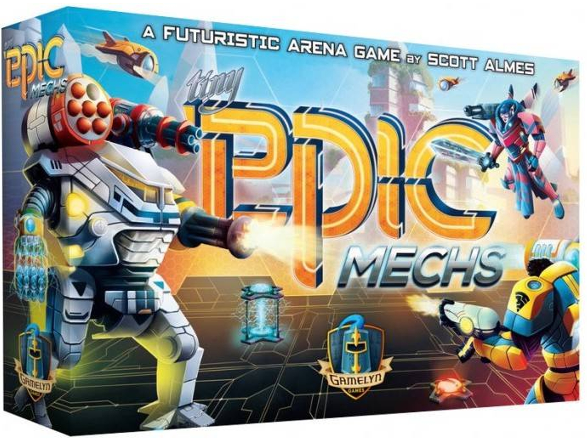 Juego de Mesa GAMELYN GAMES Tiny Epic Mechs (Inglés - Edad Mínima: 14)