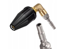 Boquilla giratoria de 90° Turbo Anglejet – Alta presión | Compatible con hidrolimpiadoras Kranzle 1050 Xa15 Xa17