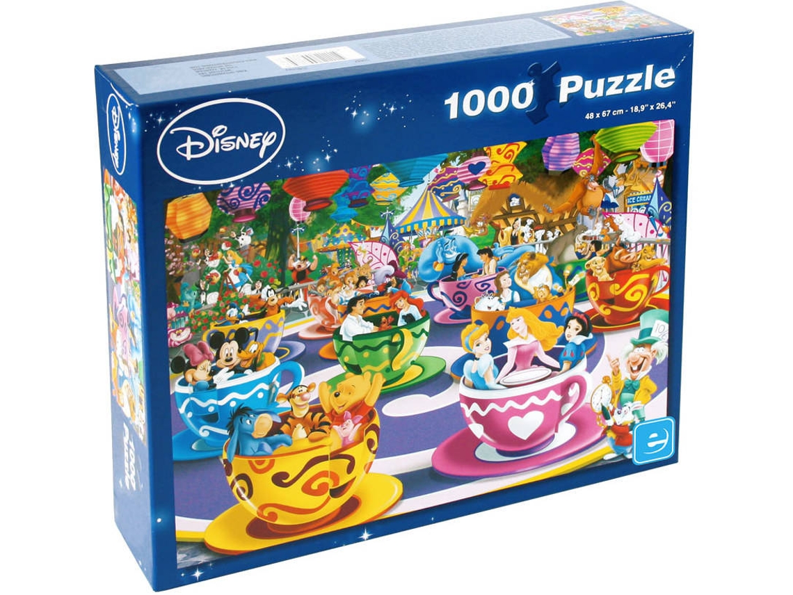 Puzzle EUROPRICE Disney Mad Tea Cups (Edad Mínima: 3 anos - 1000 Piezas)