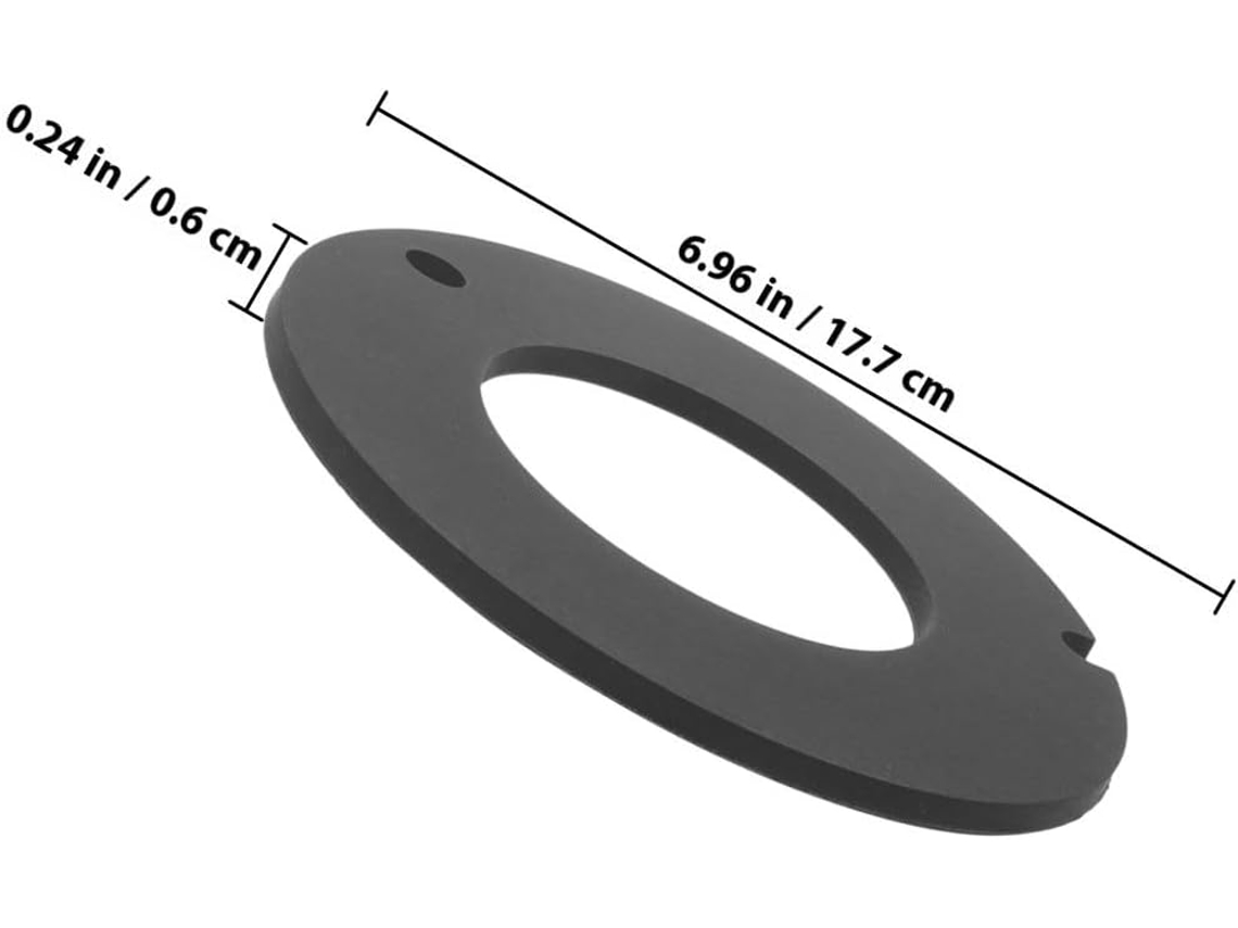 Kit De Sellado De Silicona De 2 Piezas Para Autocaravanas: Anillos Duraderos Y Compactos Que Evitan Fugas.
