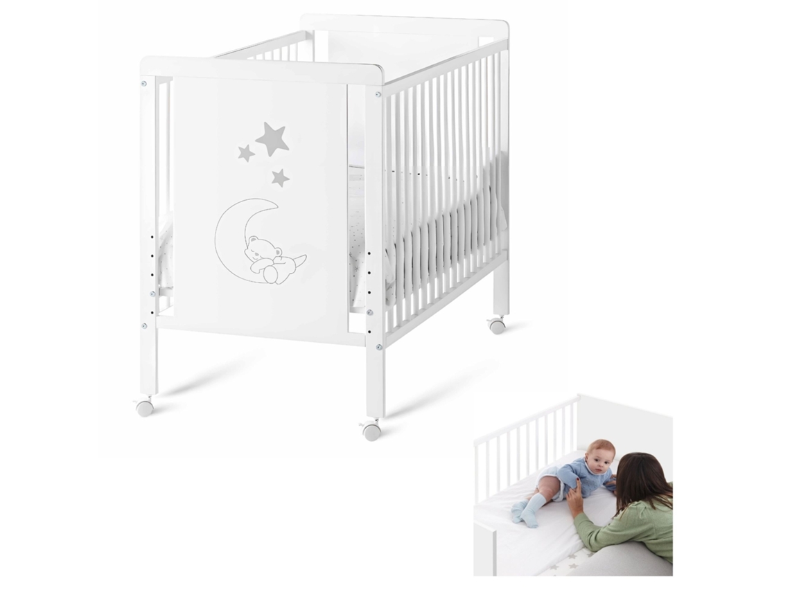 Cuna Colecho Indi 120x60 Y Kit Colecho Para Fijar La Cuna En La Cama. De 0 A 3 Años