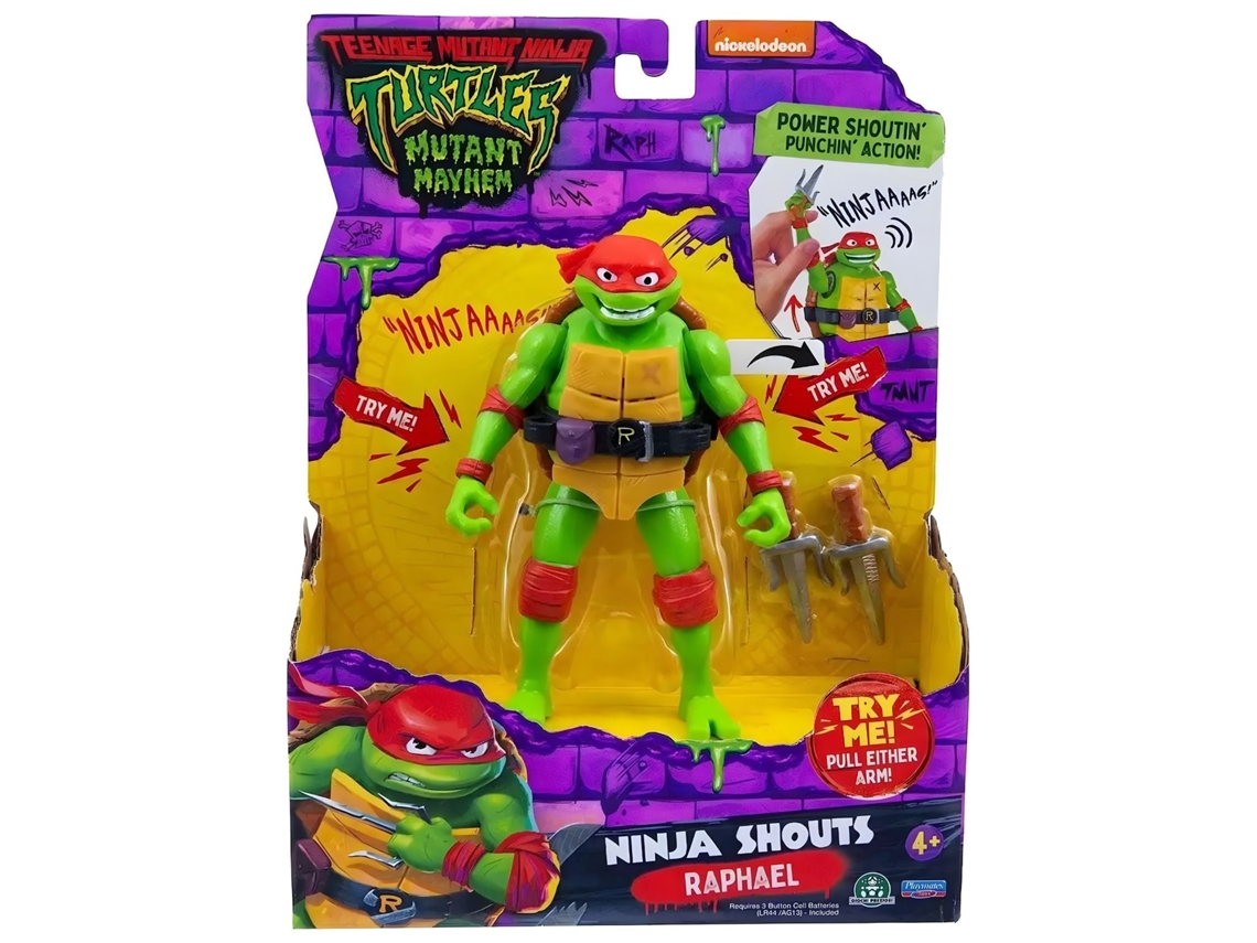 Las Tortugas Ninja Adolescentes Mutantes Gritan a Rafael FAMOSO