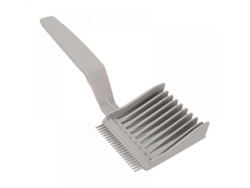 Peine de barbero degradado para hombre, mango largo, recortadora de pelo eléctrica, peine con cabezal de aceite, peine degradado, peine plano
