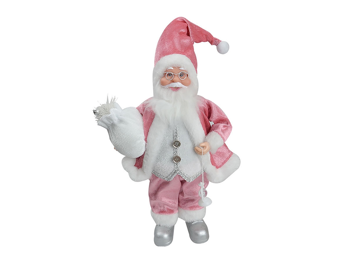 Divertida figura de Papá Noel para decoración de mesa. RNEMITERY