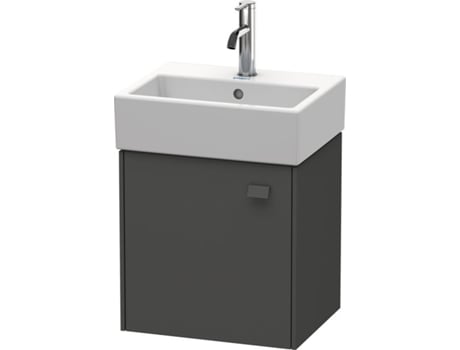 Módulo mural DURAVIT Brioso 43,4 x 33,9 cm 1 puerta con bisagra a la izquierda para lavabo Vero Air 072445