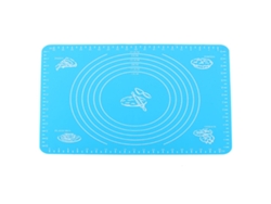 Tapete de silicona azul para horno, resistente al calor, para hornear pasteles, galletas y repostería, para la cocina y el hogar.