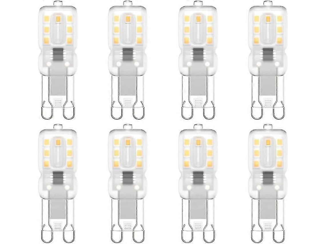 Rebe-bombillas Led G9, 3w/300lm Blanco Cálido 3000k, 14 X 2835smd, Luz Led Para Lámparas De Techo, Armarios Y Pared