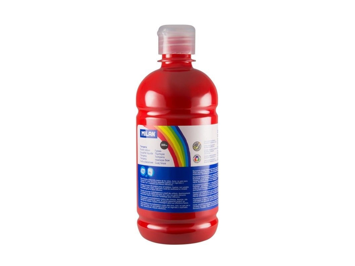 Frasco De Condimento Líquido MILAN (Rojo - 500 Ml)