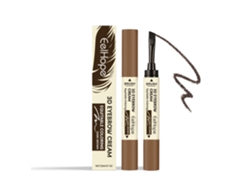 Crema para cejas con tinte marrón oscuro y dos puntas, para un peinado de larga duración.