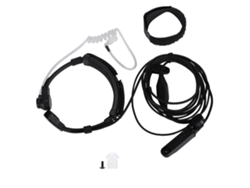Micrófono De Garganta Retráctil 9rplus Con Auriculares Para Radio Bidireccional Baofeng Uv 9r Bf 9700 Bf A58