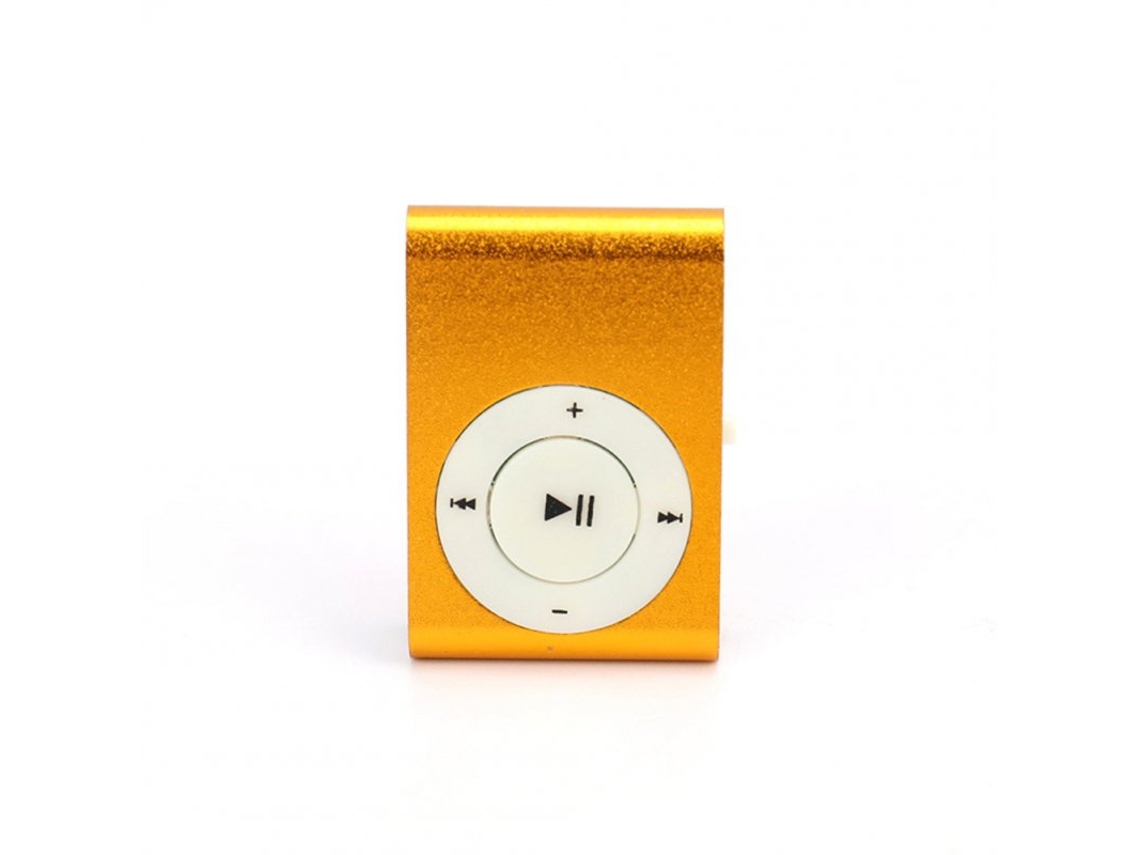 Lector MP3 Estéreo Música Usb Carga Naranja