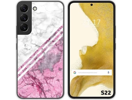 Carcasa Samsung Galaxy S22 5G TUMUNDOSMARTPHONE Dibujos Mármol 03 Multicolor