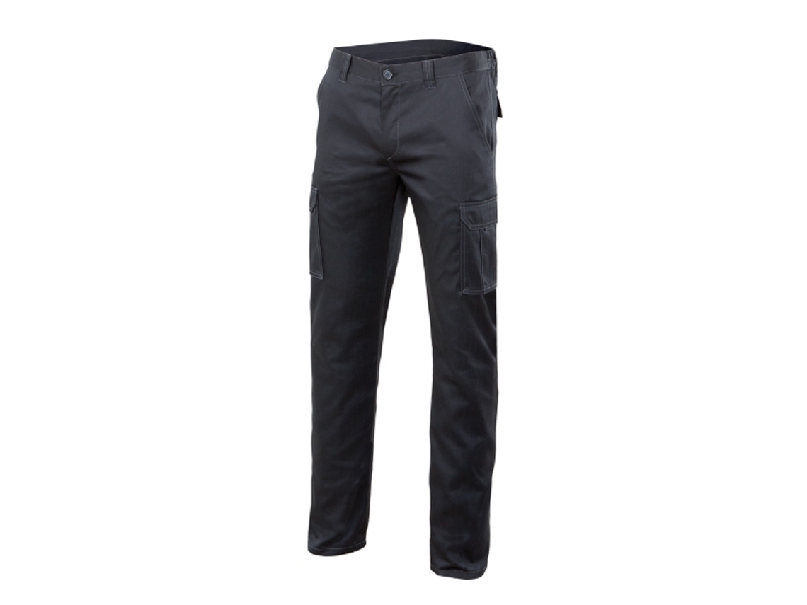 Pantalon Poliester / Algodon 240 Gr Gris VELILLA