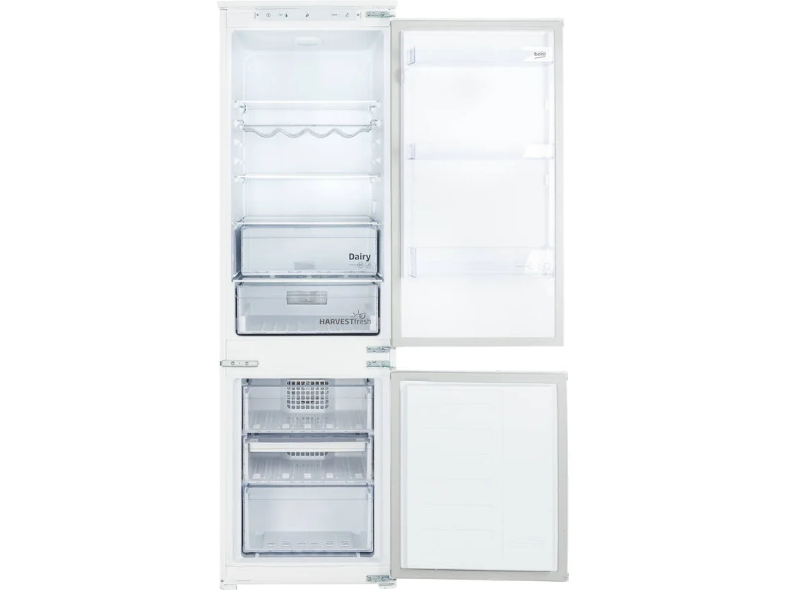 Frigorífico Combi Empotrable BEKO BCHA275E4SN (No Frost - 1775 cm - 255 L - Blanco)