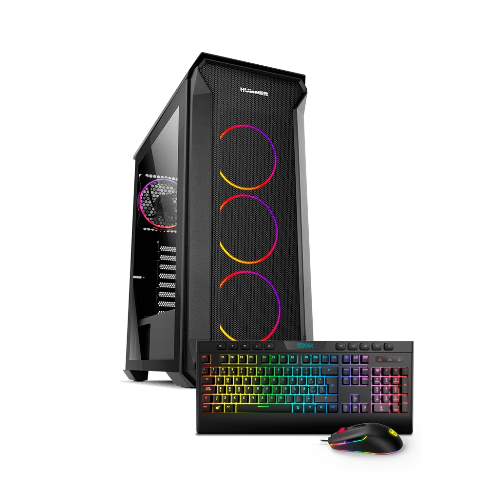 Desktop Gaming VANGUARD I50155 (Intel 1700 I5-14600Kf - NVIDIA GeForce RTX 4060 - RAM: 32 GB - 1 TB SSD)