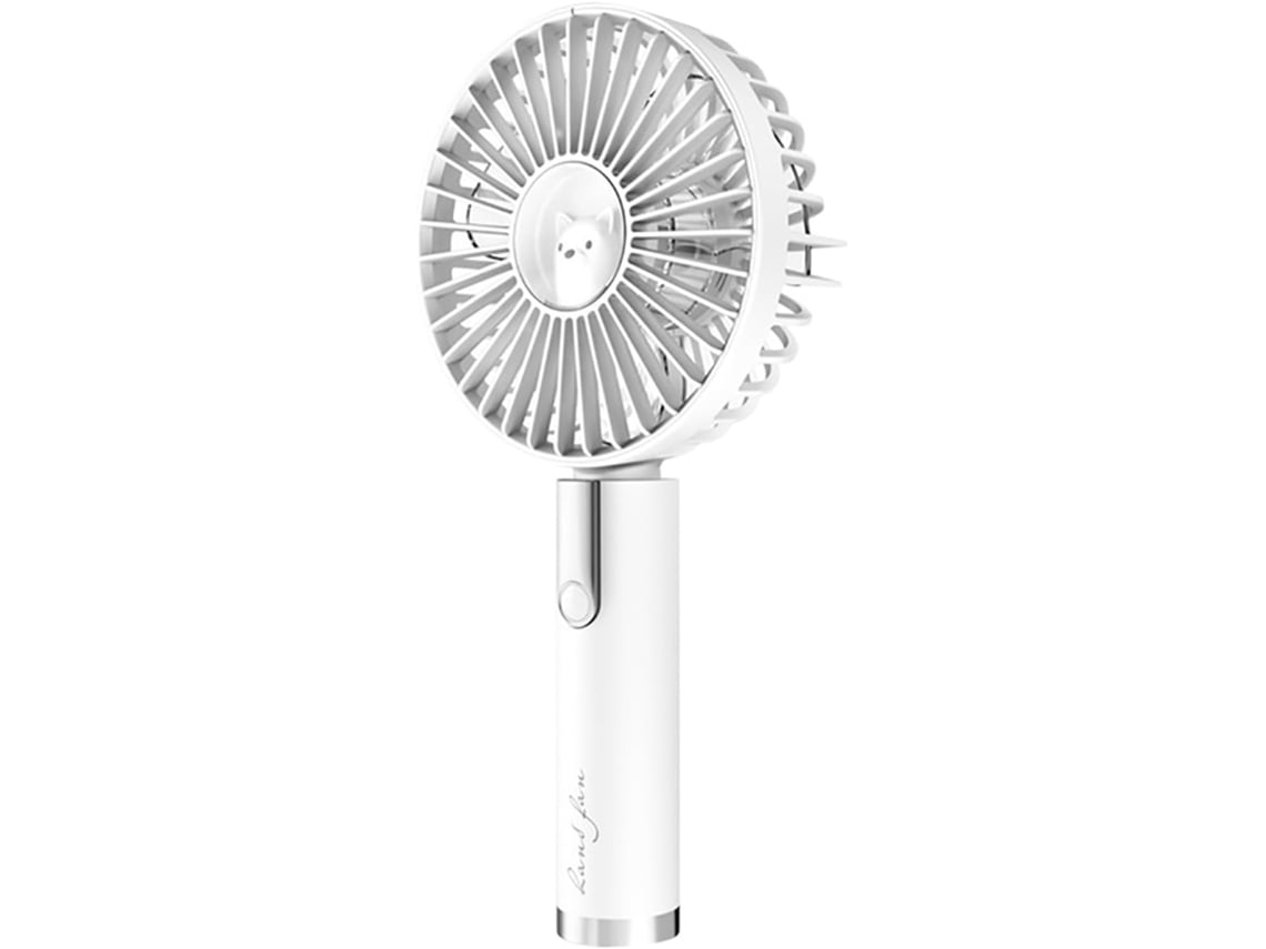 Ventilador De Escritorio Usb Mini Ventilador Portátil Verano Ventiladores Ajustables 3 Velocidades Recargable