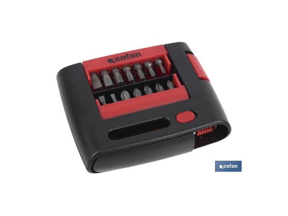 Set puntas adaptador ph, pz, torx, sl  (15 pcs.)