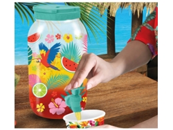 Dispensador Exótico Tropical de Bebidas
