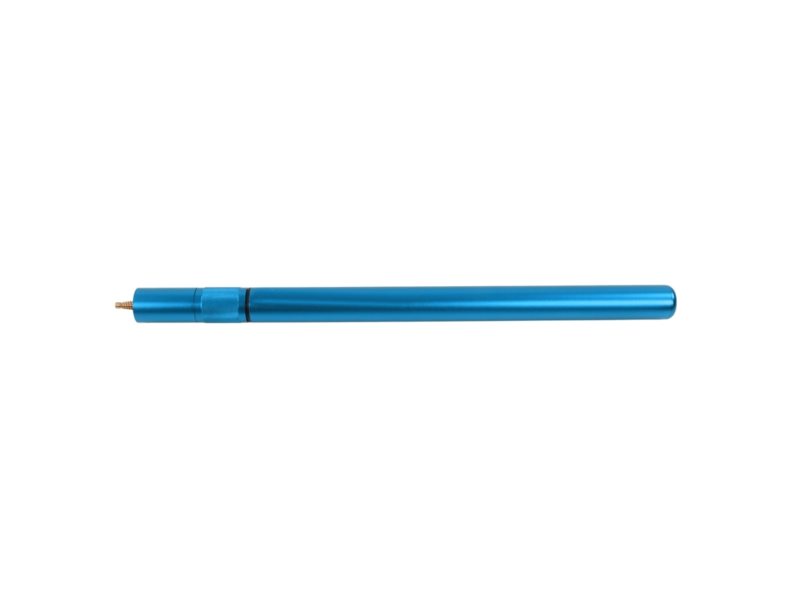 Yncm-extensor Telescópico Ajustable De Aleación De Aluminio De 17 Pulgadas Para Taco De Billar, Extensión De Alargamiento De Palo De Billar, Color Azul