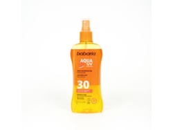 Protector Solar BABARIA Spray Bifásico Acelerador del Bronceado Resistente al Agua SPF 30 (200 ml)