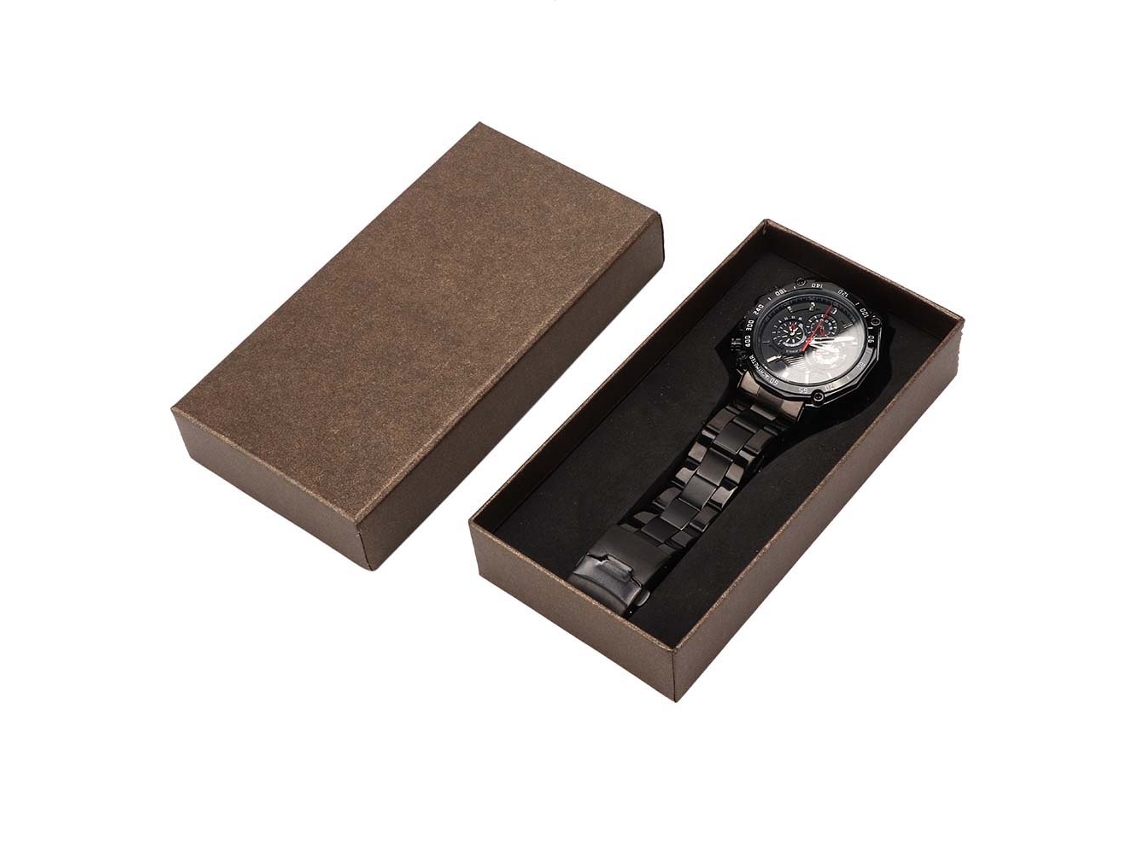 Reloj Automático Forsining Para Hombre, Resistente Al Agua Hasta 30 M, Acero Inoxidable, Negro Y Azul.
