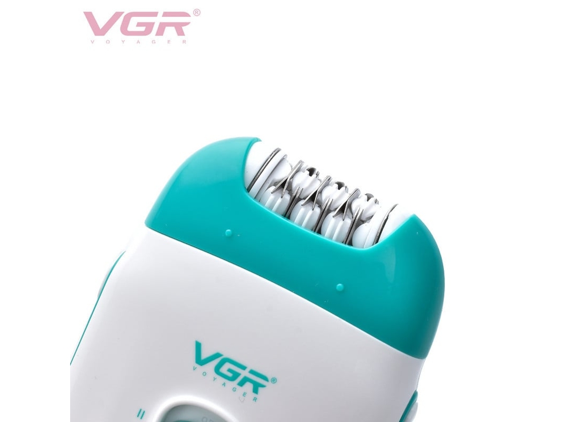 Depiladora Vgr Mujer Depilación Suave 2 Velocidades Autonomía Larga - V726 - Verde