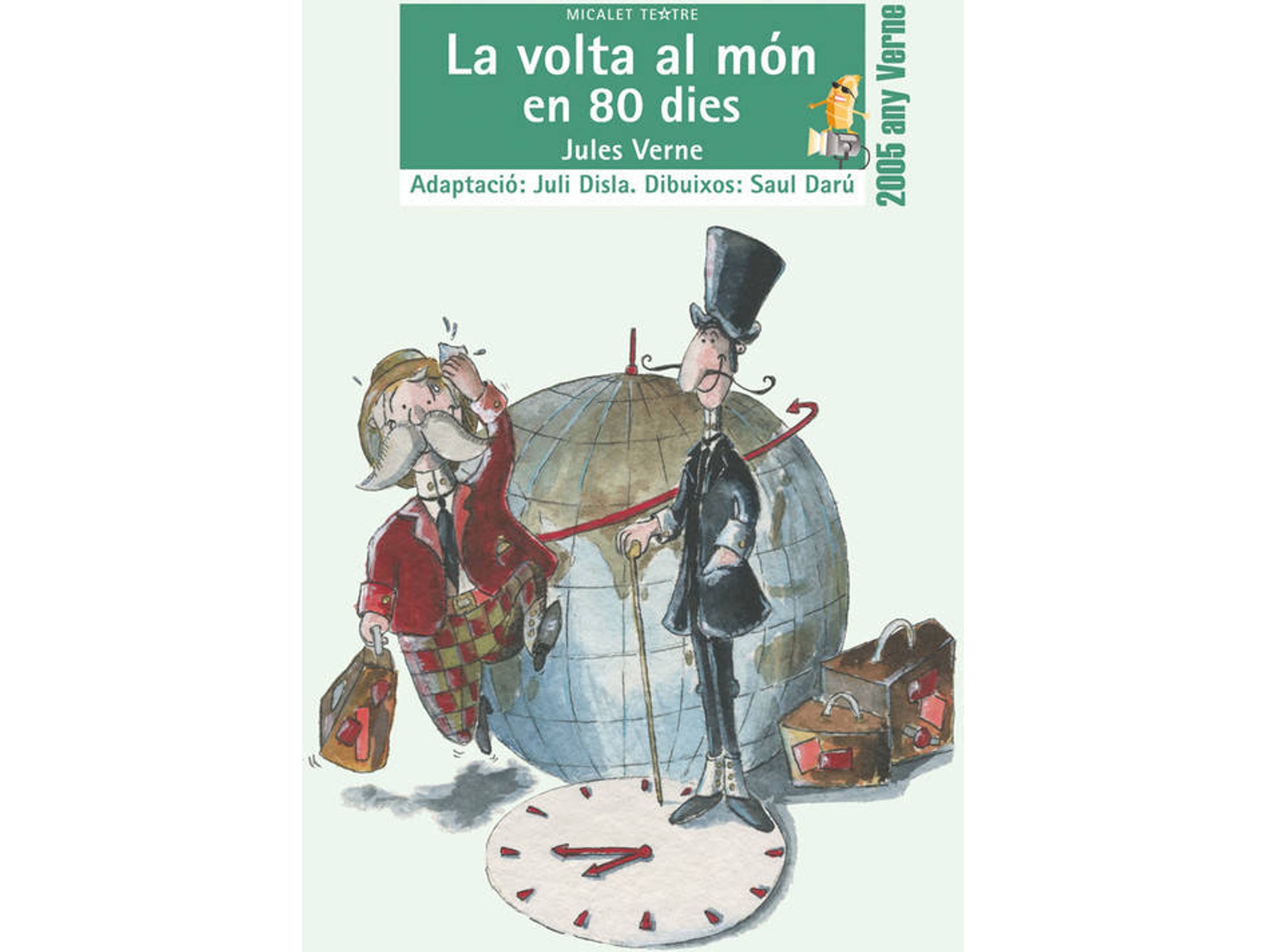 Libro La Volta Al Món En 80 Dies de Jules Verne (Catalán)