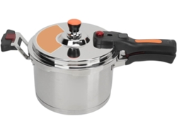Olla a presión de acero inoxidable de 6 litros, fácil de limpiar Slowmoose