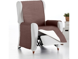 Funda acolchada e impermeable para sillón Relax Luke (55 cm - Marrón)