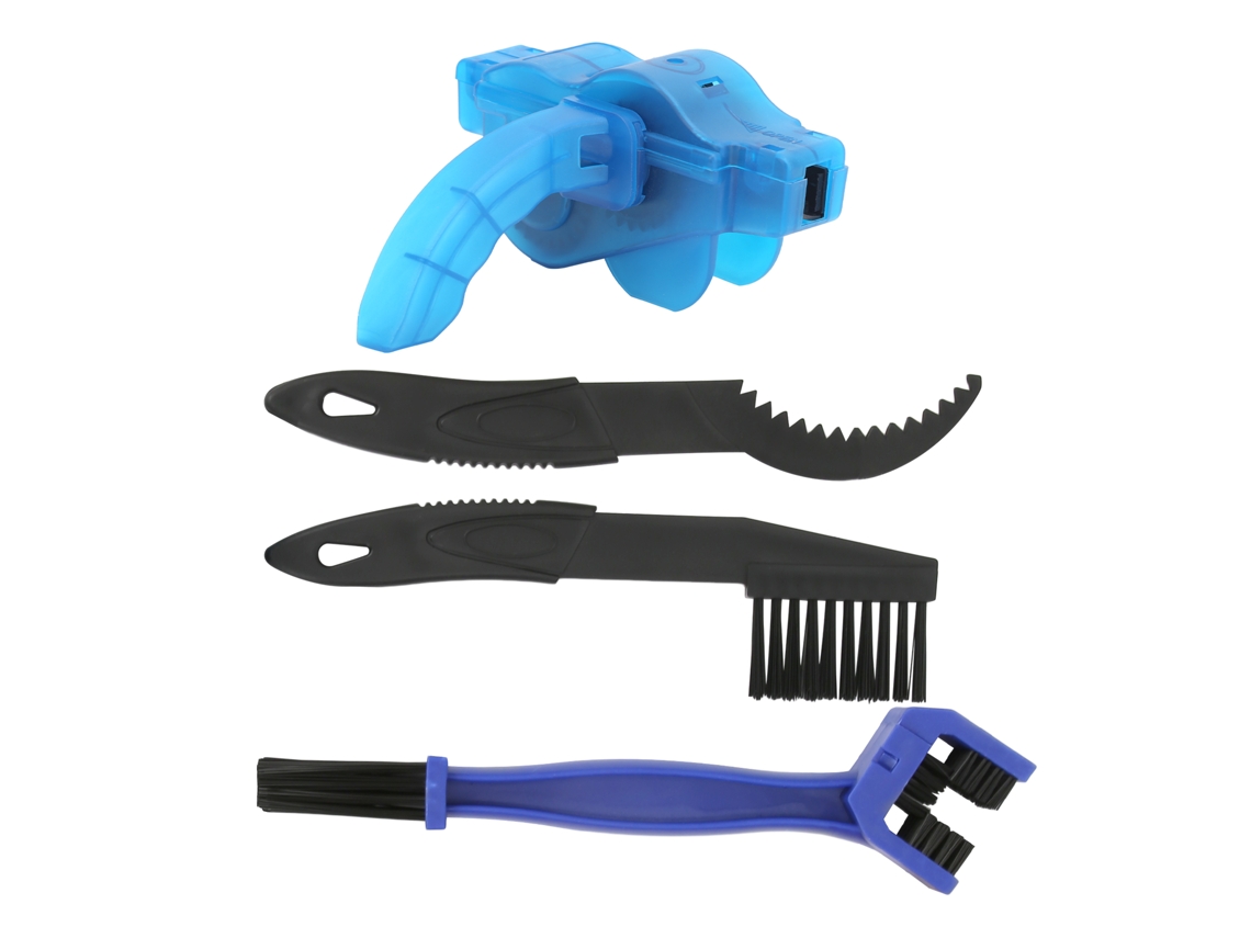 Kit de Limpeza de Corrente Mali com 4 Escovas e Scrubber