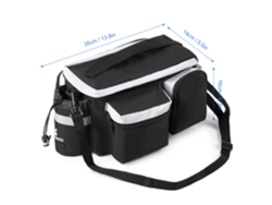 Bolsa Trasera Multifuncional Para Bicicleta Con Portaequipajes, Mochila De Carga, Resistente Al Agua.