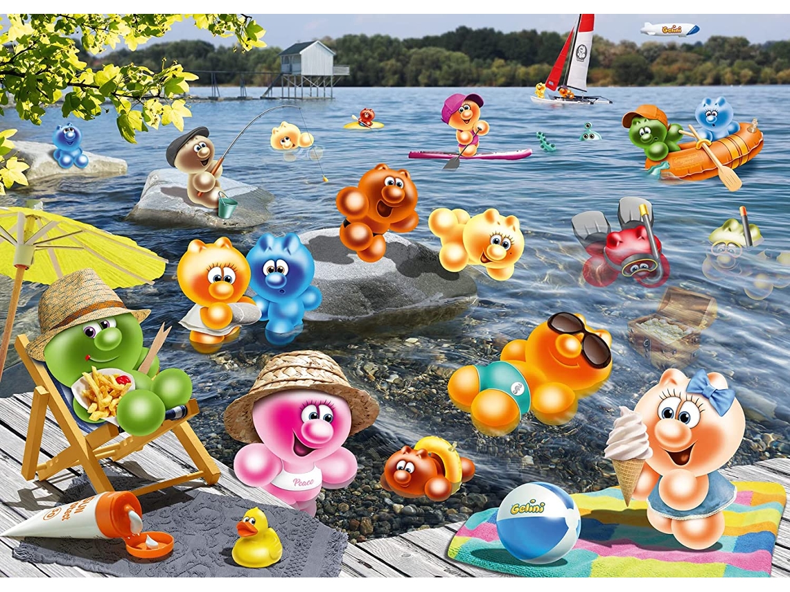 Rompecabezas Ravensburger Gelini - Ver Picnic - 1000 piezas