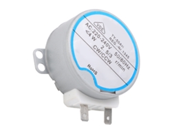 Motor Sincrónico Mini Acero Inoxidable Bajo Ruido Unidireccional Cw Ccw Ac 220-240v