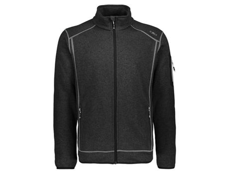 Abrigo Polar para Hombre CMP Jacket Negro para Esquí (M)