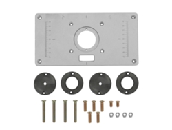 Mesa De Fresado Multifuncional De Aleación De Aluminio Para Carpintería Con Placa De Inserción 235x120x8mm