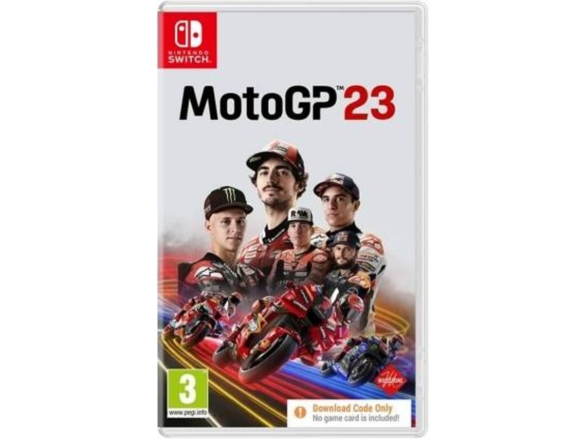 Juego Nintendo Switch MotoGP 23 (Código de Descarga en la Caja)