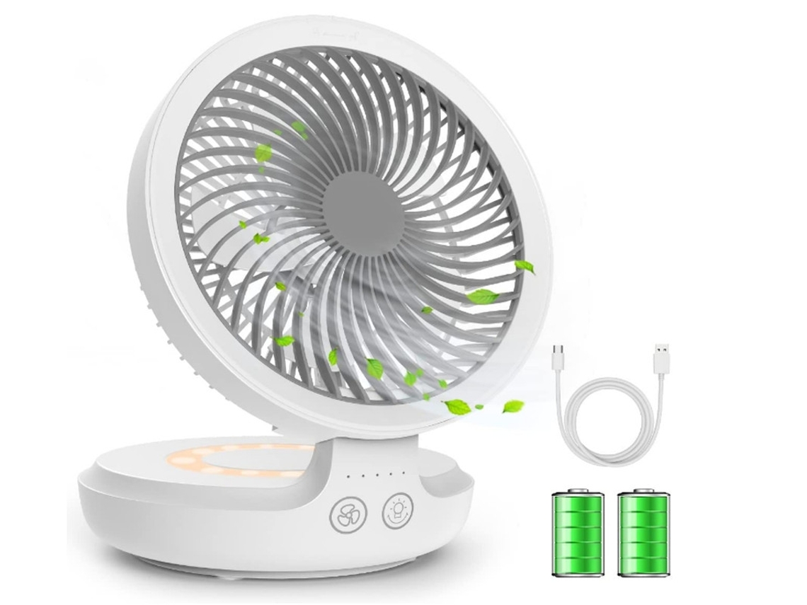 Ventilador Portátil YIZHOOD Fans367 Blanco