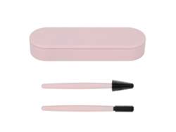 2pcs Set De Cepillos De Silicona Para Pestañas Y Cejas Maquillaje