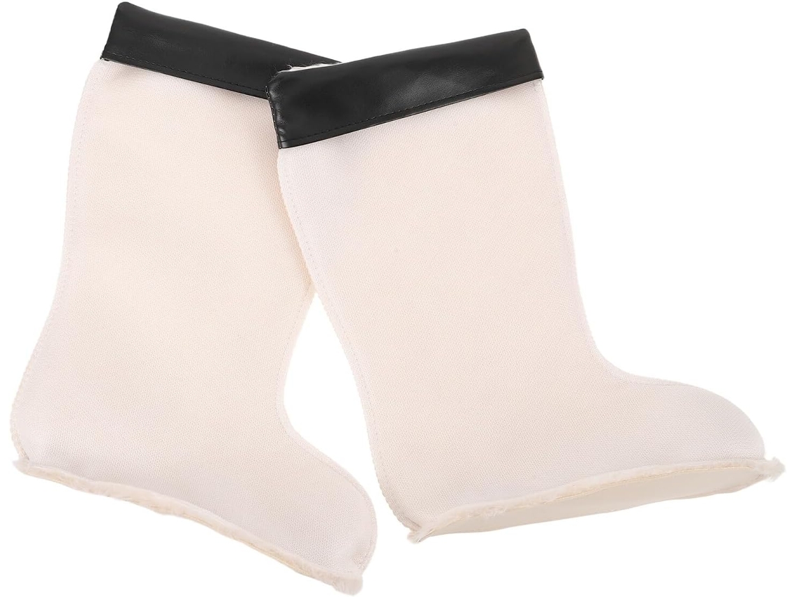 Forro Interior Impermeable Para Botas De Lluvia, Plantillas Cálidas De Forro Polar Grueso.
