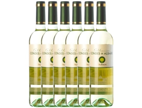 Vino CONDES DE ALBAREI Condes De Albarei Albariño Rías Baixas (0.75 L - 6 unidades)