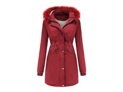 Fasst-abrigo De Invierno Con Capucha Desmontable Para Mujer Chaqueta De Plumón Caliente Outerwear De Algodón